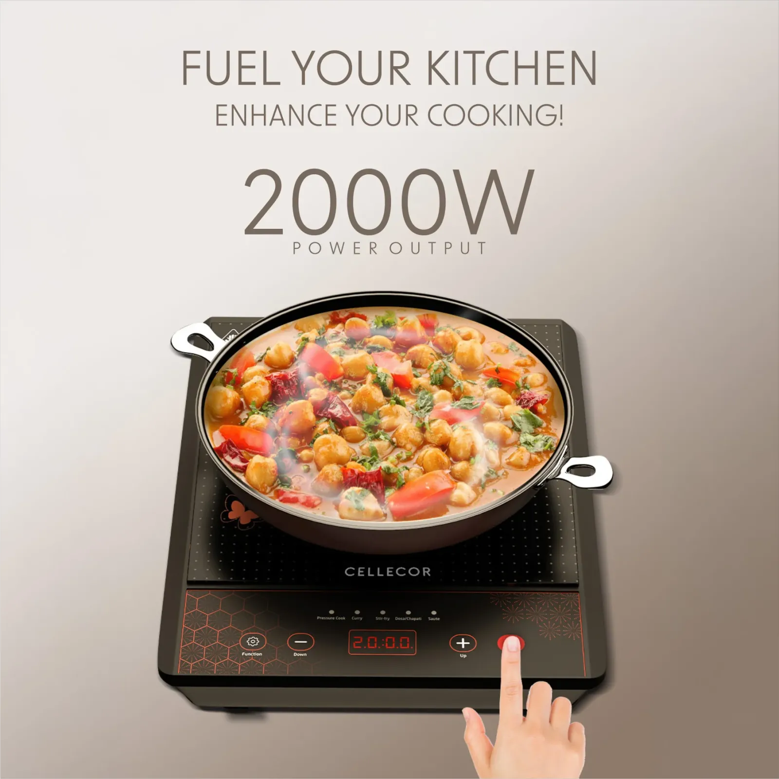 Cellecor ICT02CE Induction Cooktop