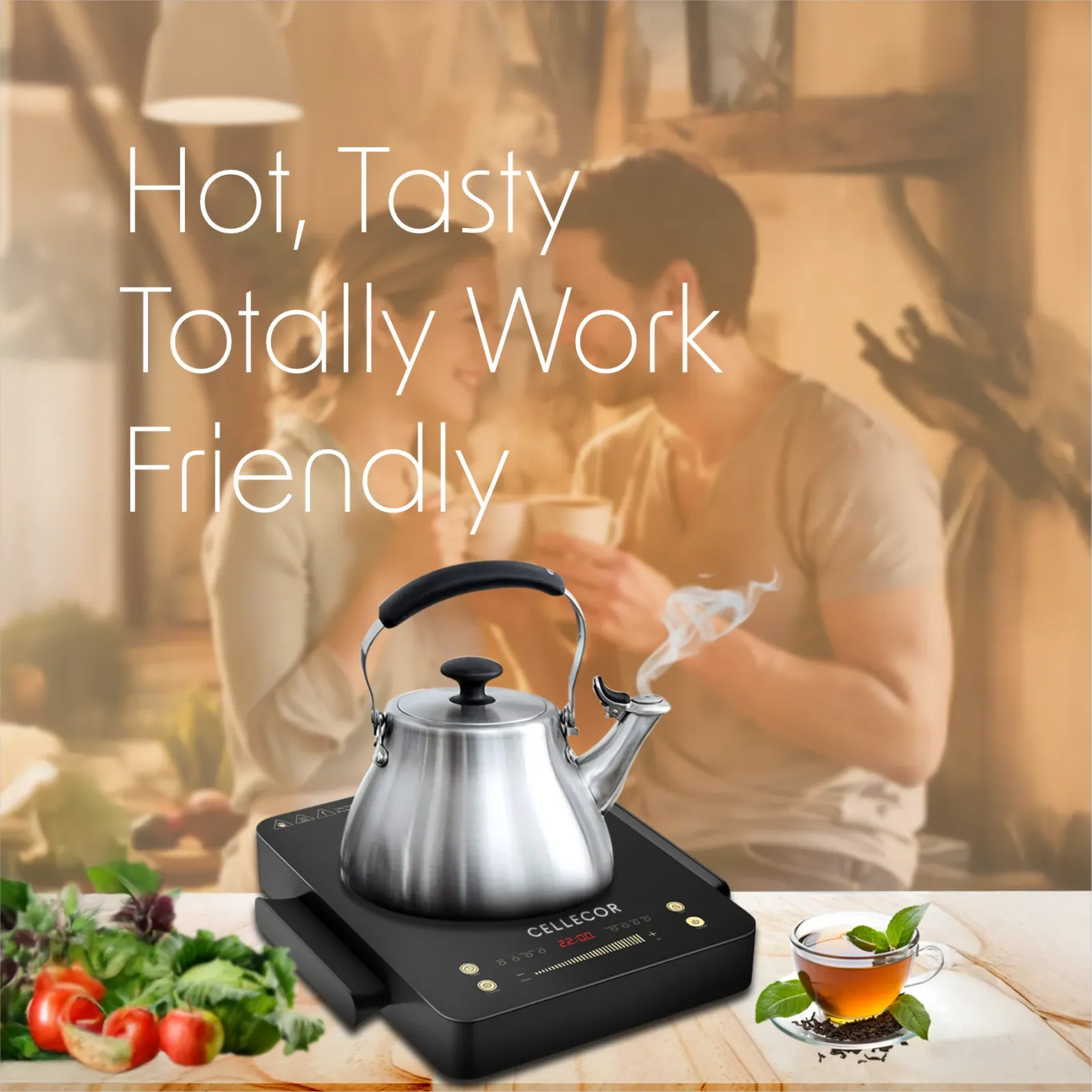 Cellecor ICT55CE Infrared Cooktop Induction